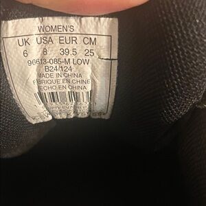 K-Swiss Black and White Sneakers